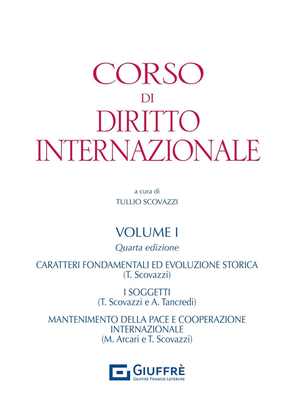 Corso di Diritto Internazionale Vol. 1 - Scovazzi