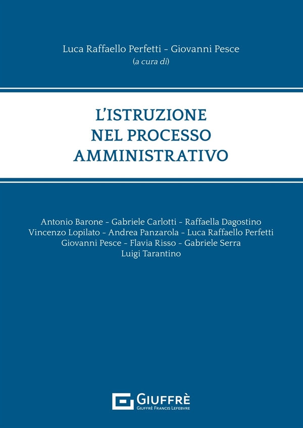 L'Istruzione nel Processo Amministrativo - Perfetti