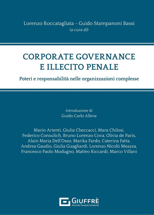 Corporate Governance e Illecito Penale - Roccatagliata, Stampanoni Bassi