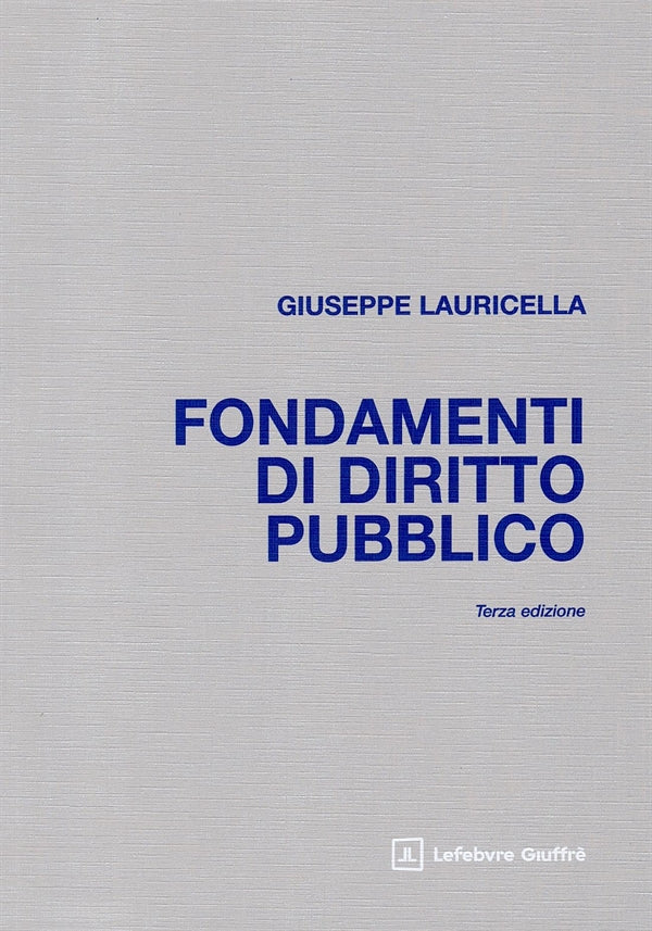 Fondamenti Diritto Pubblico - Lauricella