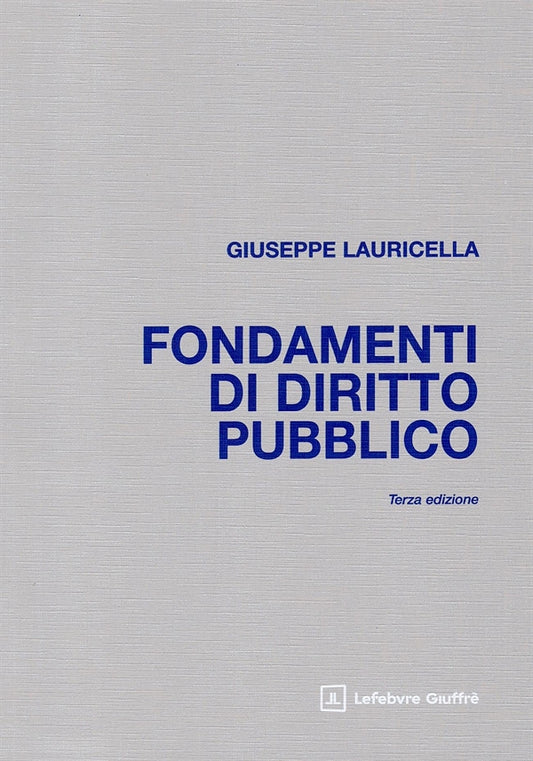 Fondamenti Diritto Pubblico - Lauricella