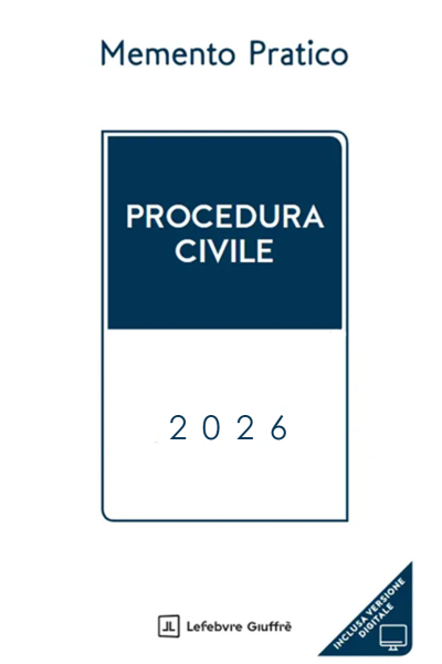 PREVENDITA MEMENTO PROCEDURA CIVILE 2026