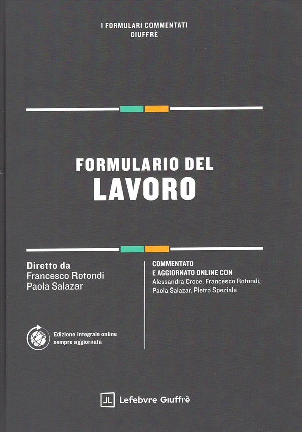Formulario del Lavoro 2026 - Francesco Rotondi