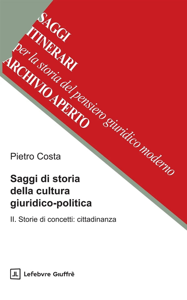 Saggi di Storia della Cultura Giuridico-Politica VOL. 2
