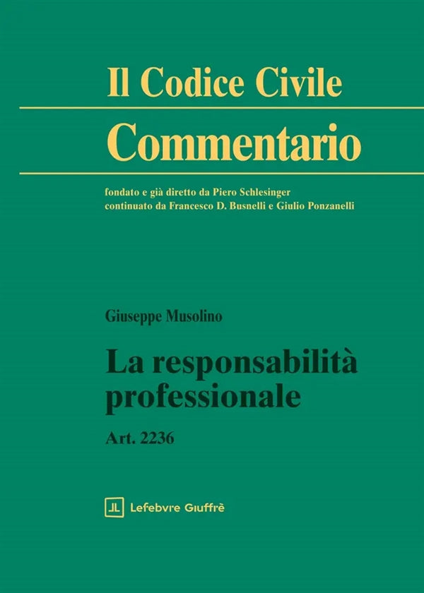 Responsabilità Professionale - Musolino Giuseppe