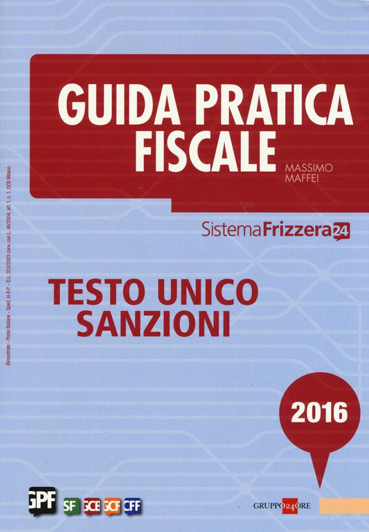 Testo unico sanzioni 2016 - Maffei