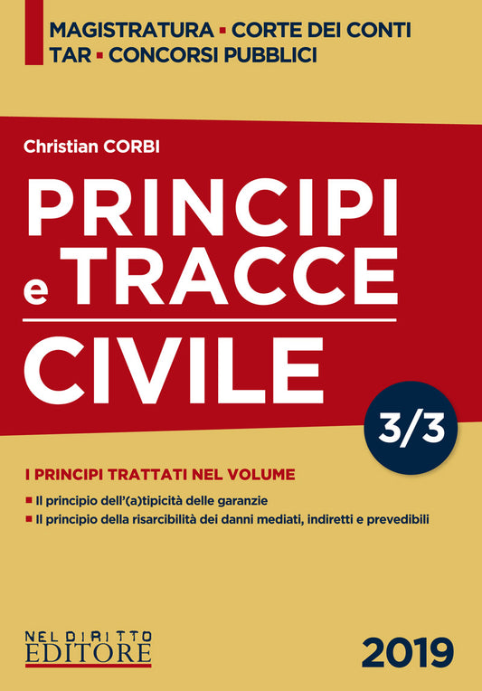 Principi tracce diritto civile tomo 3 - Corbi