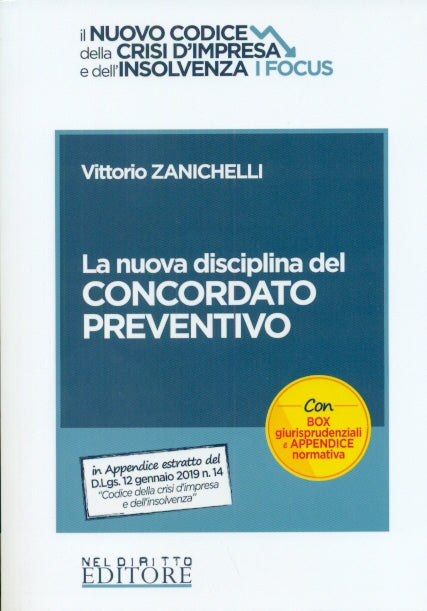 Nuova disciplina concordato preventivo - Zanichelli