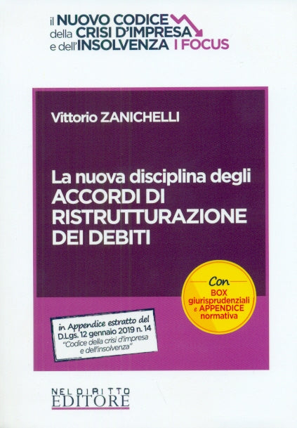 Nuova disciplina accordi ristrutturaz. - Zanichelli