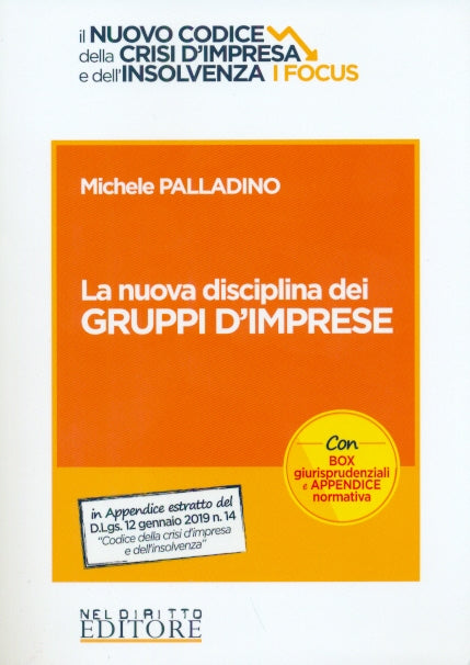 Nuovi disciplina gruppi imprese - Palladino