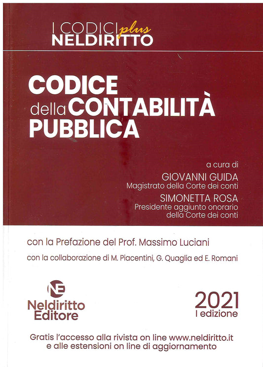 Codice della contabilità pubblica 2021 - Guida, Rosa