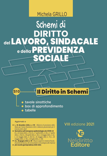 Schemi diritto del lavoro e sindacale 2021 - Grillo