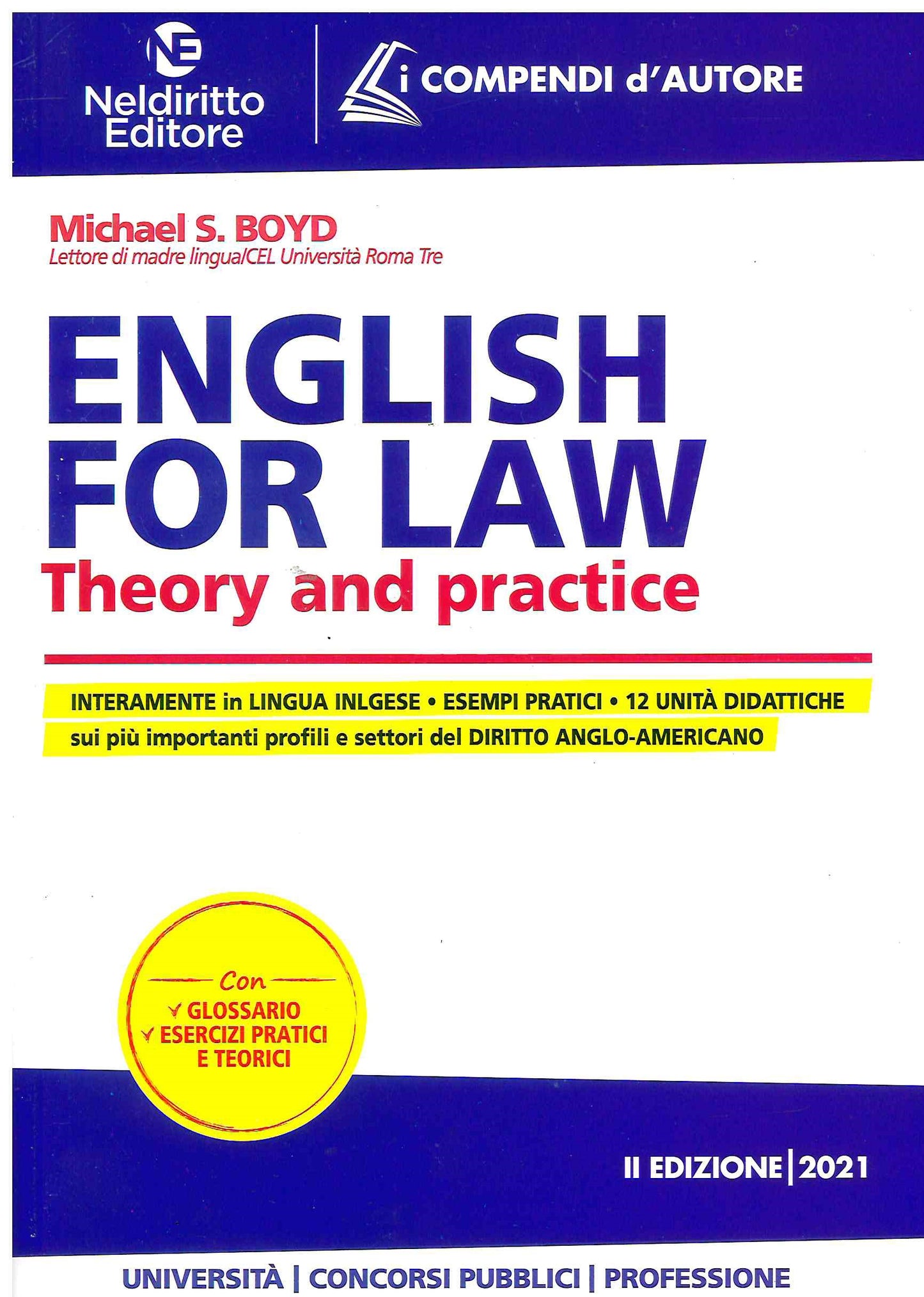 Compendio English for law 2021 - Boyd