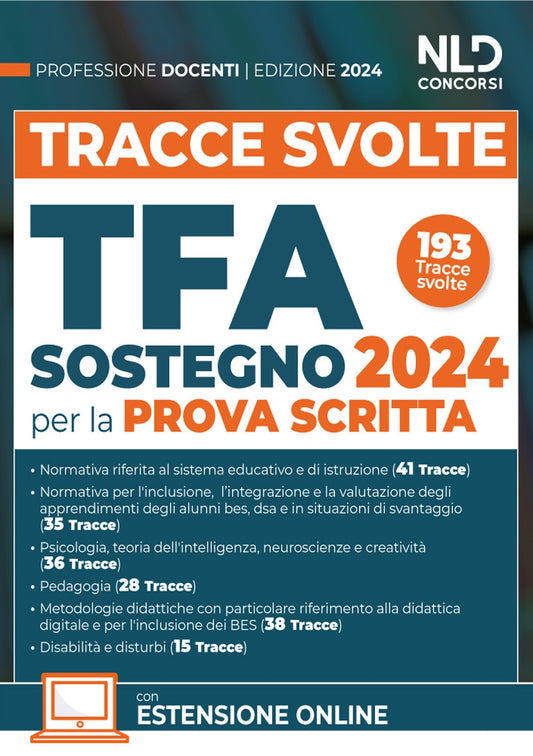 Tracce svolte tfa sostegno 2024 p.scritt -