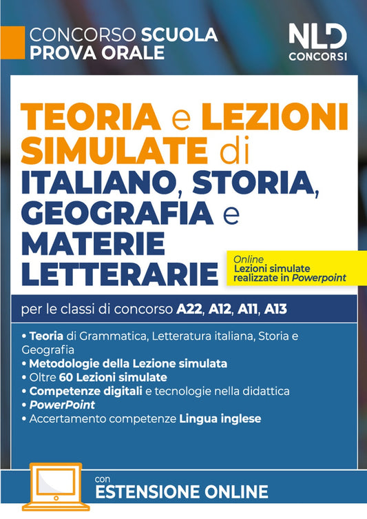 Teoria lezioni italiano storia geograf. -