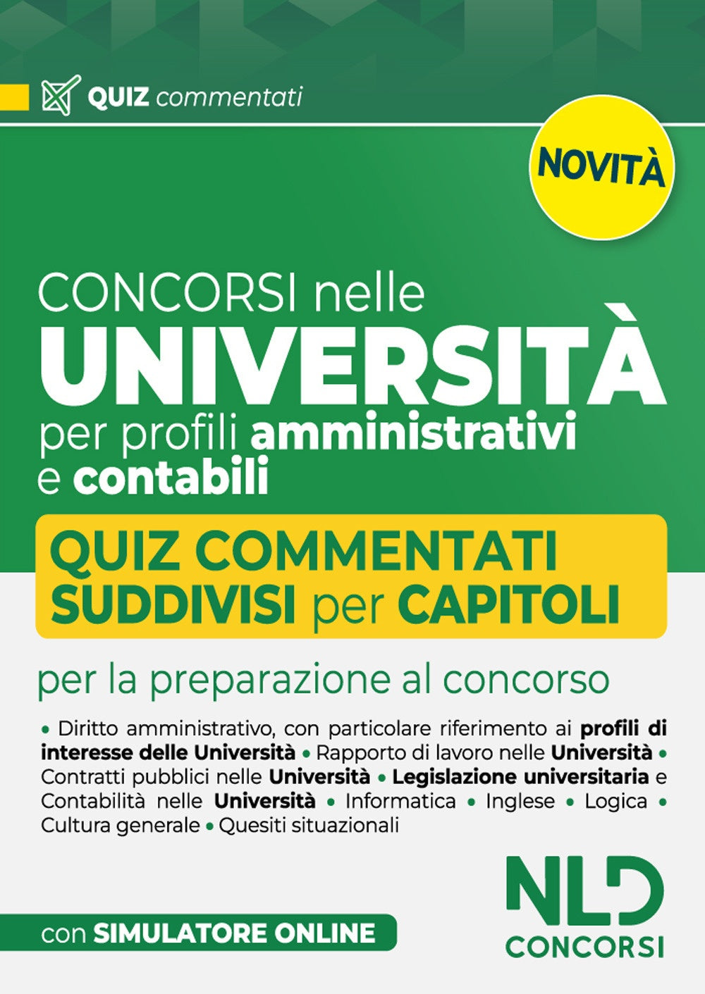 Concorsi universita' amm.contab.quiz -