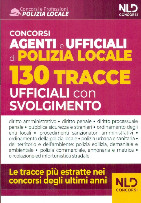 Agenti ufficiali polizia locale tracce -