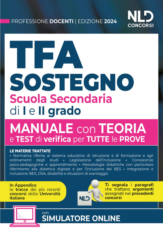 Tfa sostegno 2023 scuola second.1-2 grad -