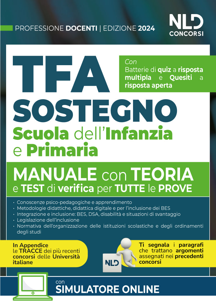 Tfa sostegno primaria infanzia manuale -