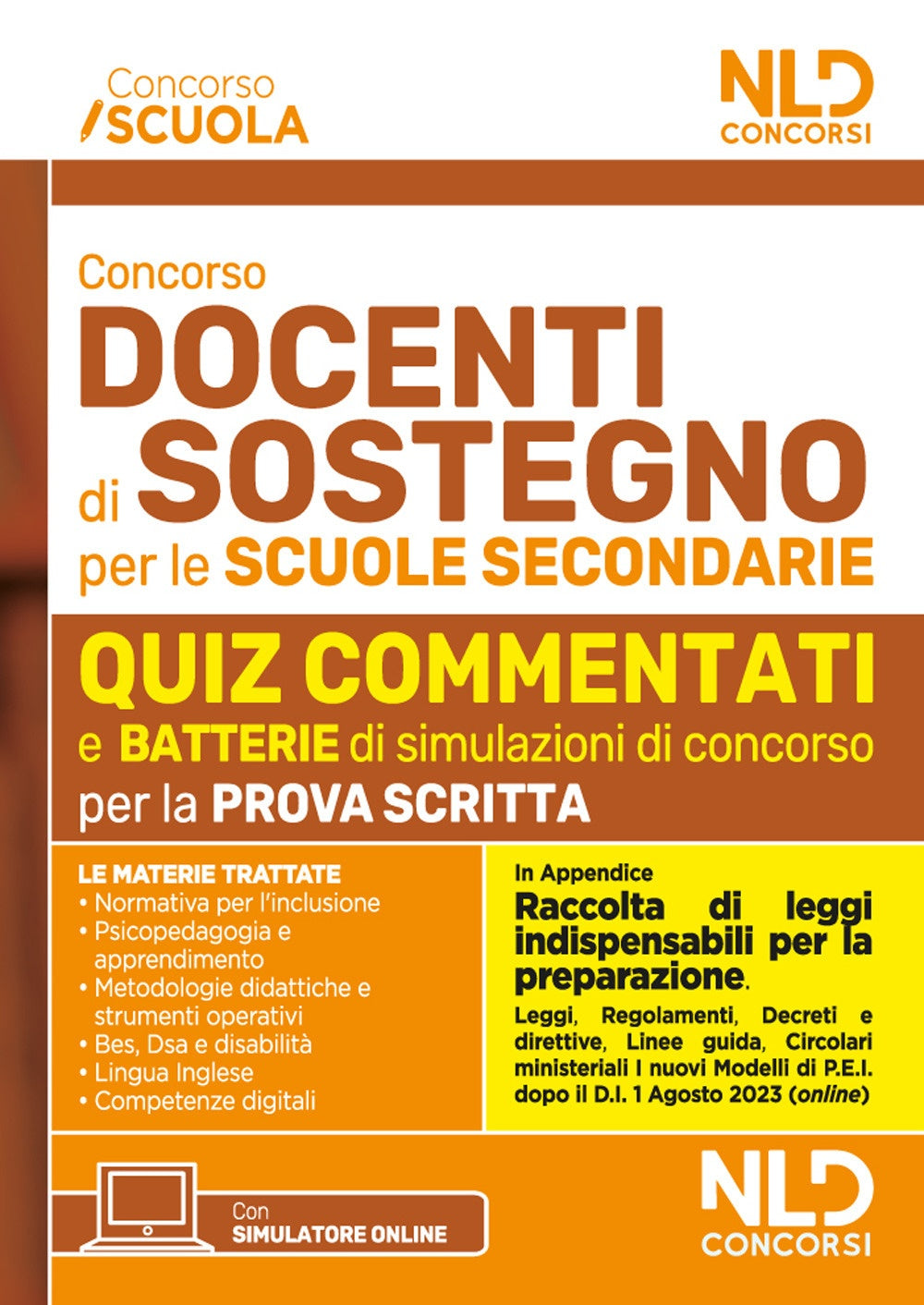 Docenti sostegno sc.secondarie quiz -