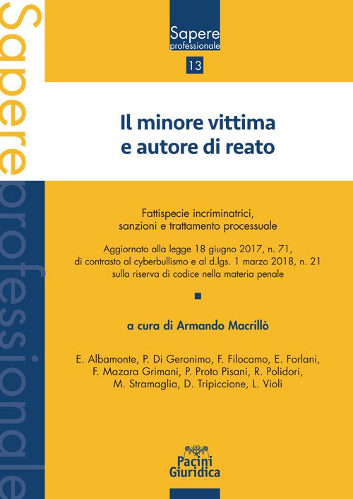Minore vittima e autore di reato - Macrillò