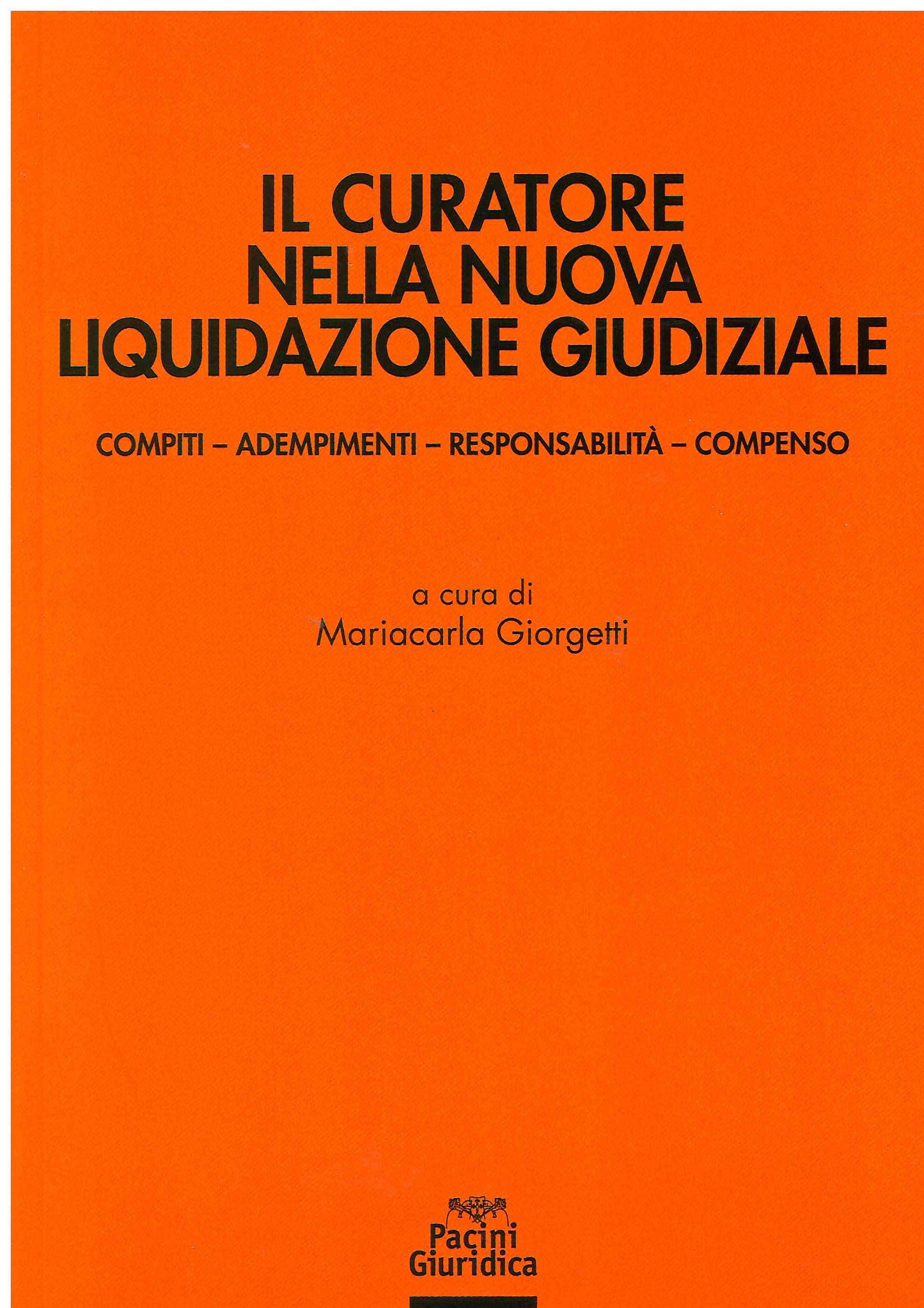 Curatore nuova liquidazione giudiziale - Giorgetti