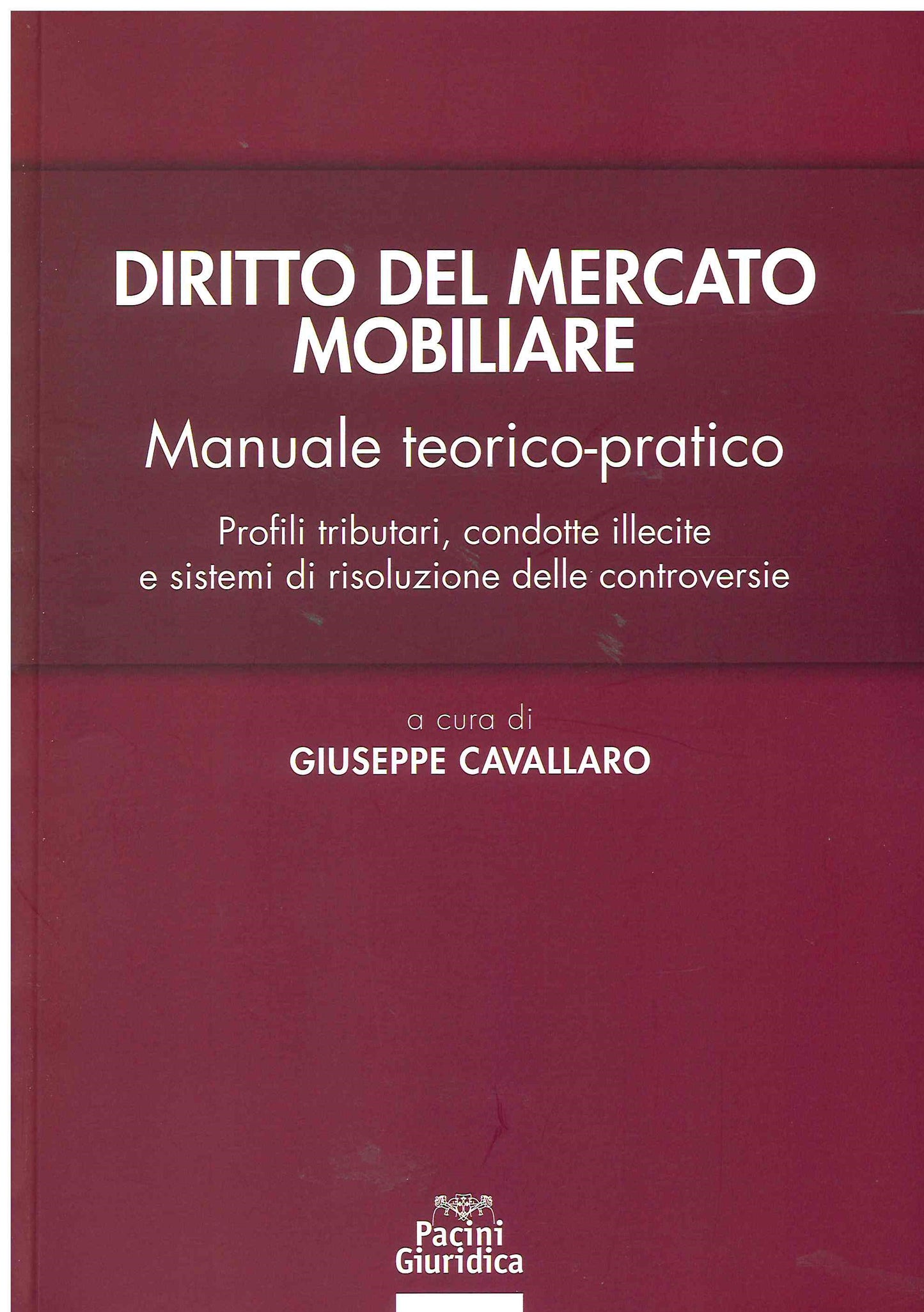 Diritto mercato mobiliare manuale - Cavallaro