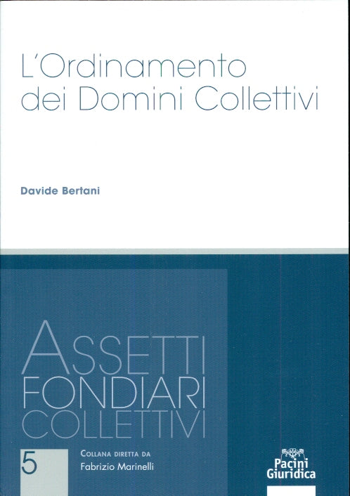 Ordinamento dei domini collettivi - Bertani