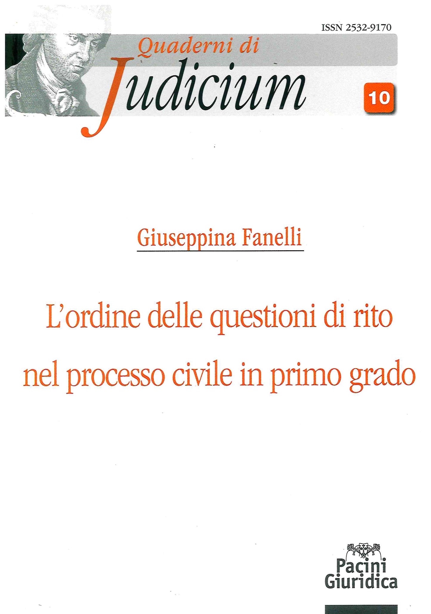 Ordine questioni di rito processo civile - Fanelli