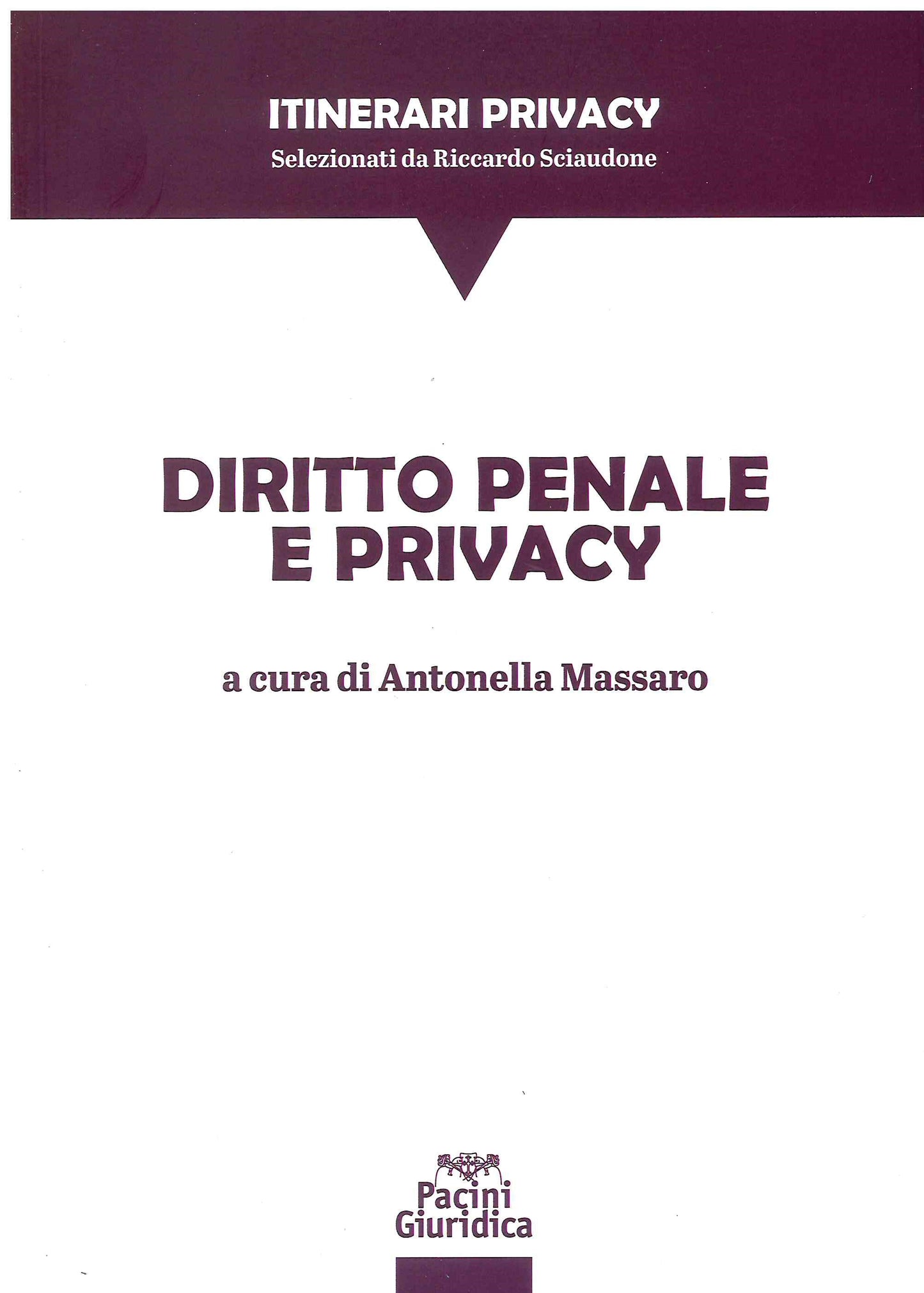 Diritto penale e privacy - Massaro