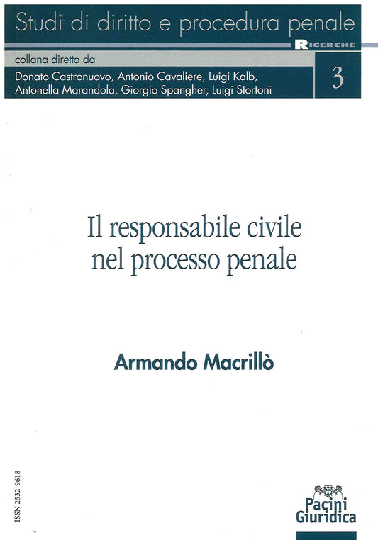 Responsabile civile nel processo penale - Macrillò