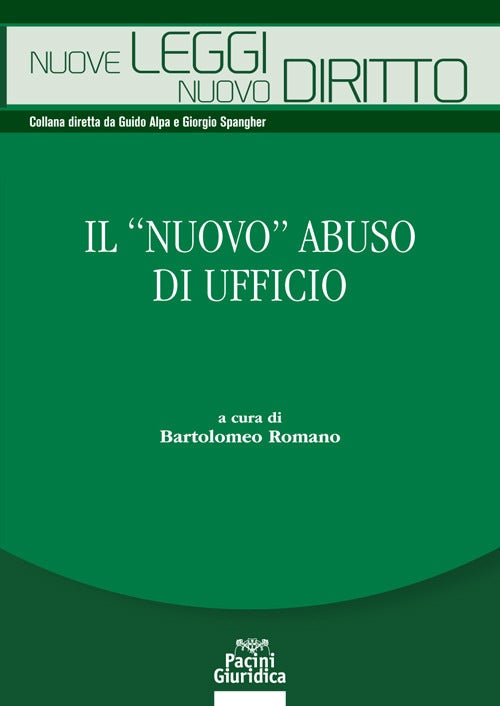 Nuovo abuso di ufficio - Romano