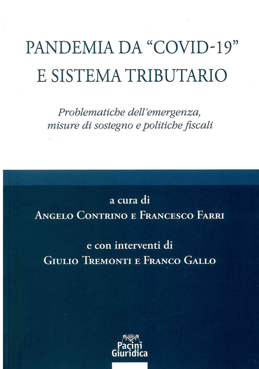 Pandemia da covid-19 sistema tributario - Contrino