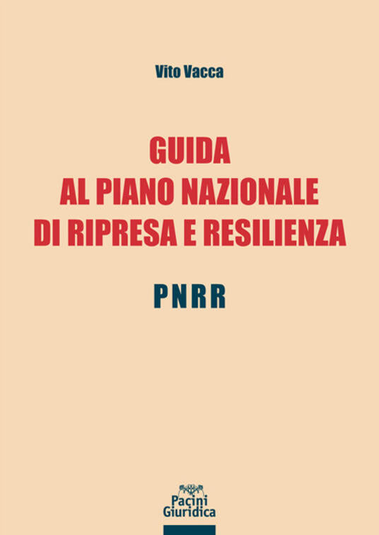 Guida piano nazionale ripresa e resilien - Vacca
