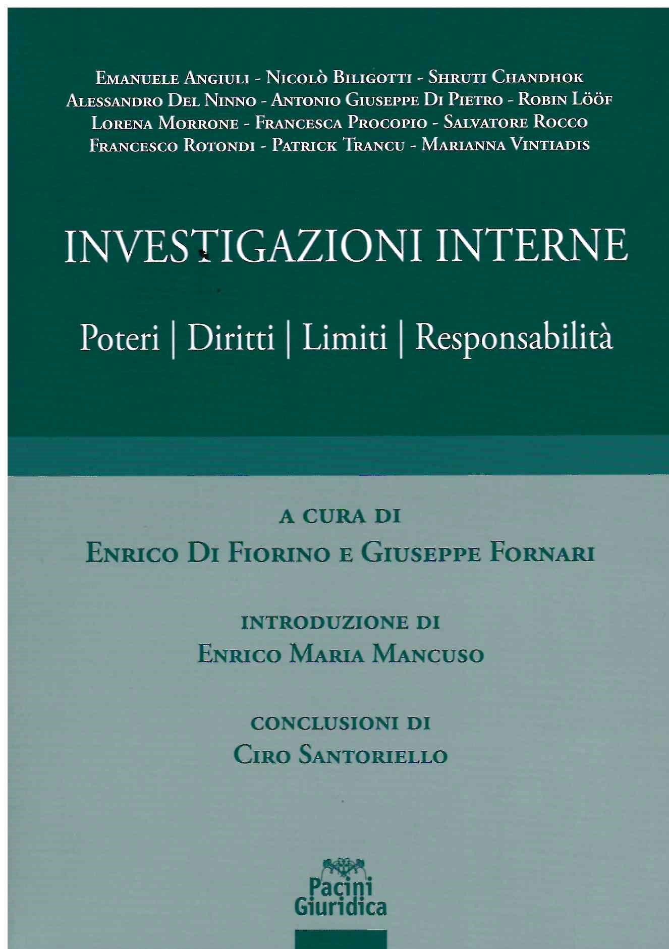 Investigazioni interne - Di Fiorino