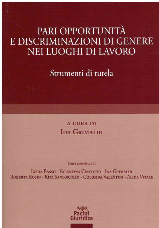 Pari opportunita' discriminazioni genere - Grimaldi