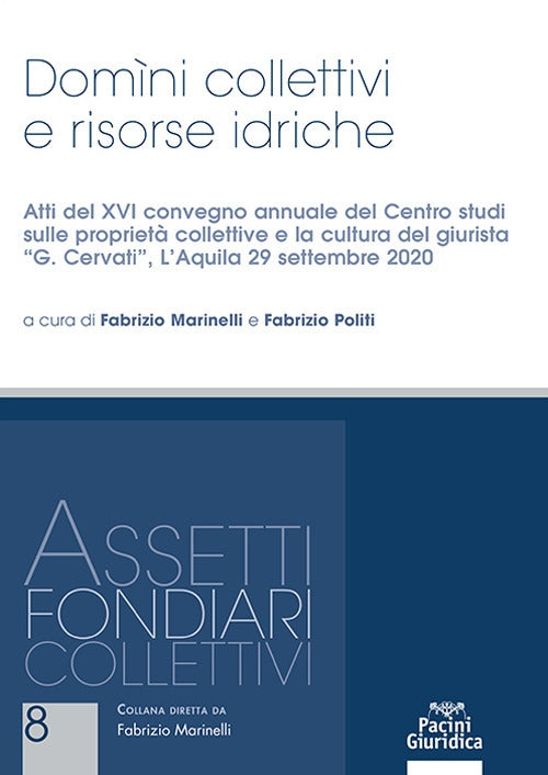 Domini collettivi risorse idriche - Marinelli