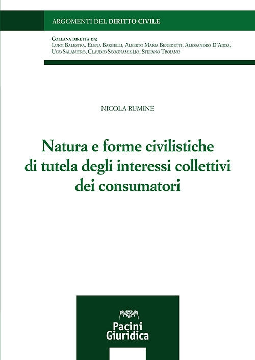Natura e forme civilistiche tutela inter - Rumine