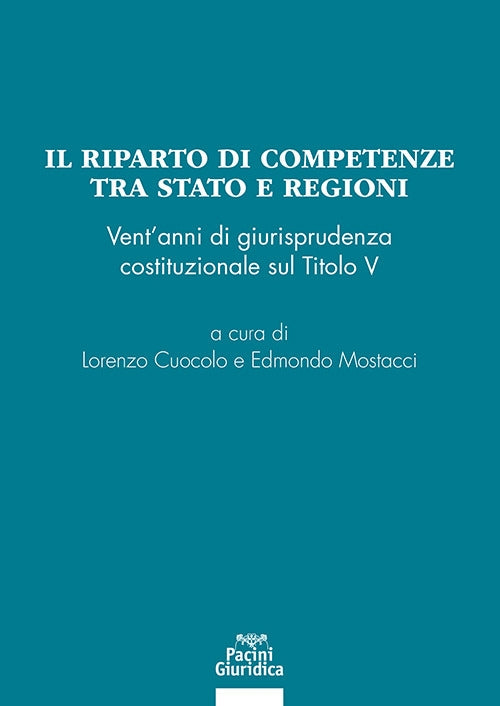 Riparto di competenze tra stato e reg. - Cuocolo