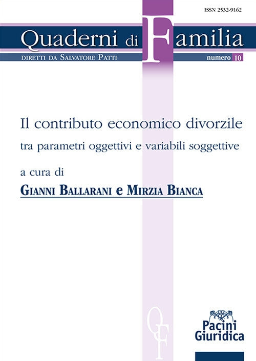 Contributo economico divorzile - Ballarani