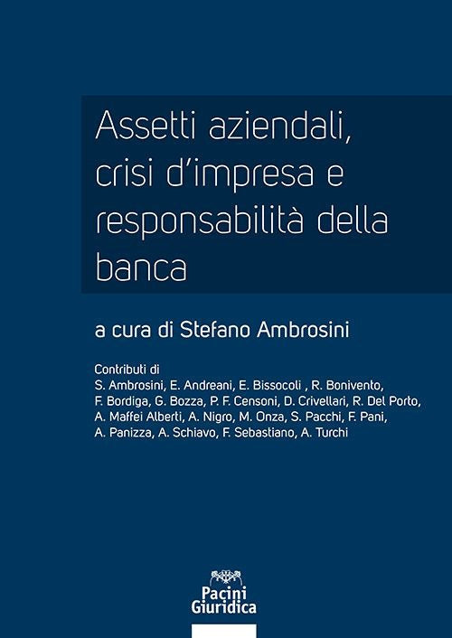Assetti aziendali crisi impresa resp.ban - Ambrosini