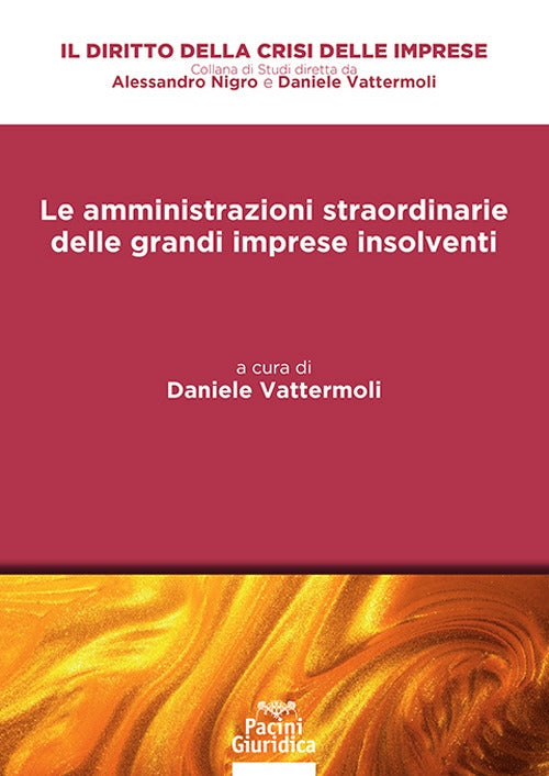 Le amministrazioni straordinarie delle grandi imprese insolventi. Analisi de iure condito e prospettive de iure condendo - Vattermoli