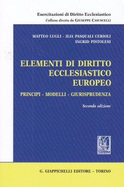 Elementi diritto ecclesiast.europeo 2ed. - Lugli