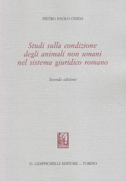 Studi sulla condizione animali non umani - Onida