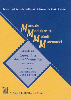 Manuale mod.met.matematici 2-3 elem.anal - Allevi