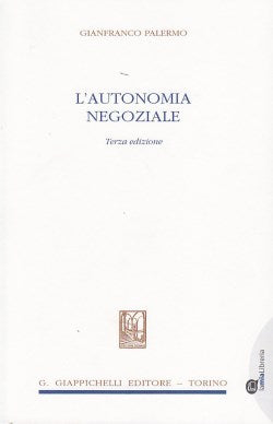 Autonomia negoziale 3ed. - Palermo