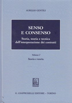 Senso e consenso vol.1 - Gentili