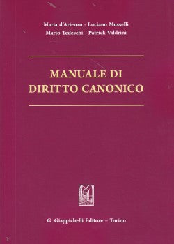 Manuale di diritto canonico - D'Arienzo