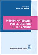 Metodi matematici gestione aziende - Cenci