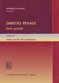 Diritto penale p.spec.vol.2 tutela pen. - Pulitano'